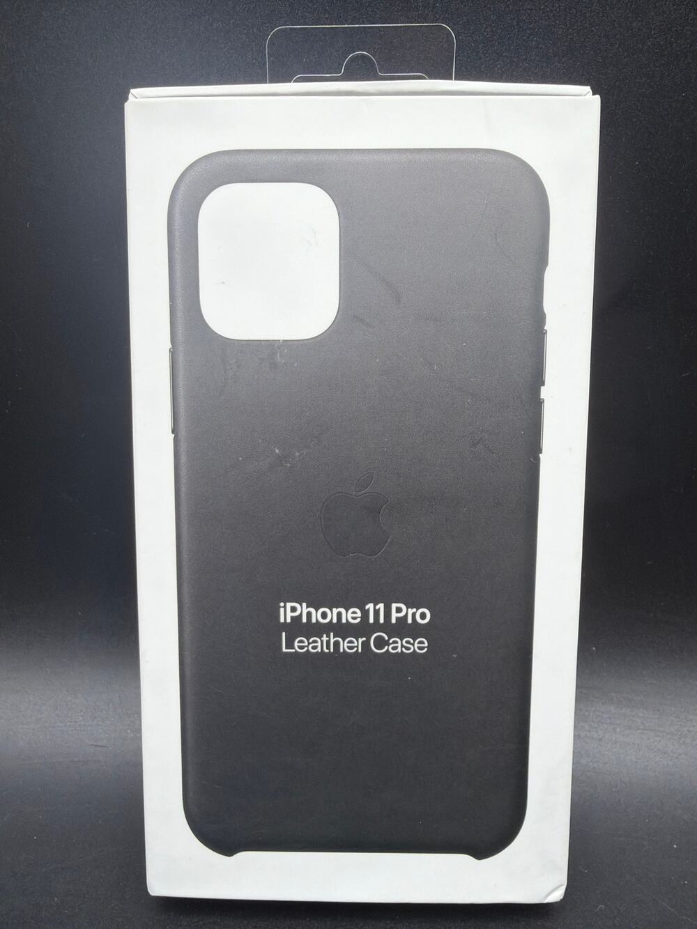 Apple iPhone 11 Pro Leather Case Black OEM Genuine Apple w Original Box Read